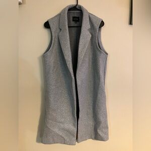 Love tree grey L cardigan vest